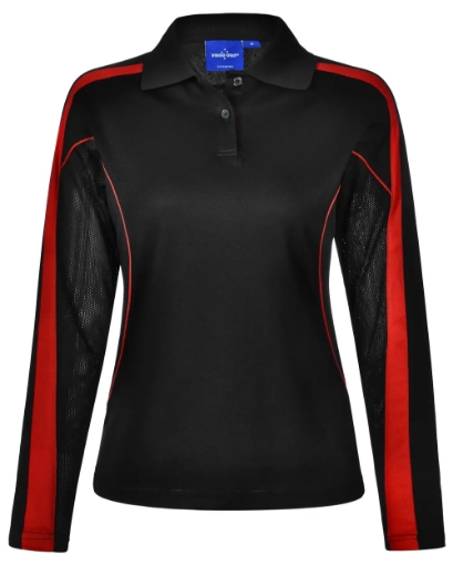 Picture of Winning Spirit, Ladies TrueDry L/S Polo